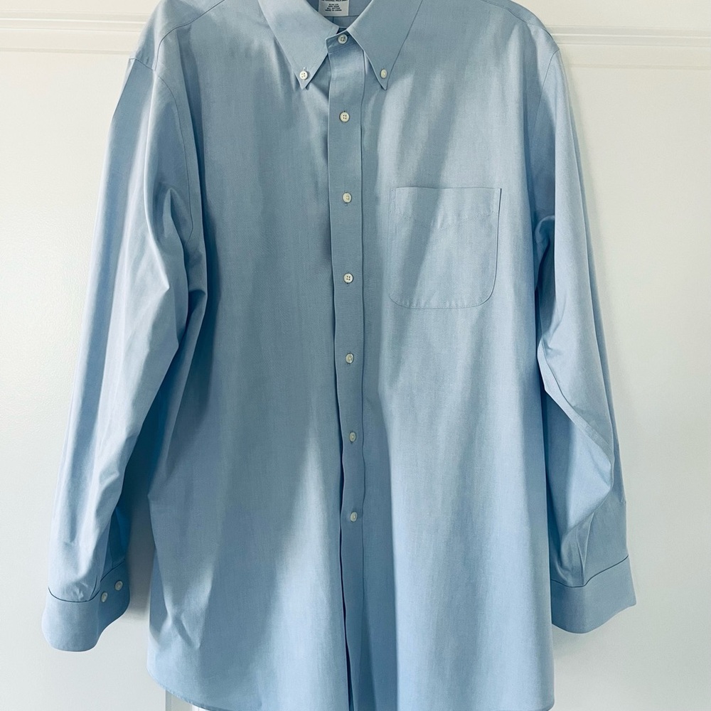 Light blue Brooks Brothers button down - Picture 2 of 2